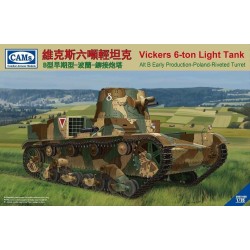 Vickers 6-Ton light tank (Alt B Early Production-Poland-Riveted Turret 