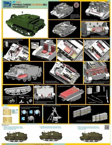 Universal Carrier 3 in. Mortar Mk.1 
