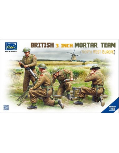 British 3 inch Mortar Team set (North West Europe) 
