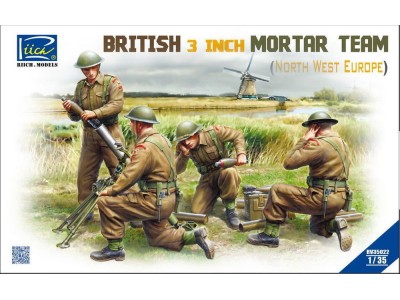 British 3 inch Mortar Team set (North West Europe) 