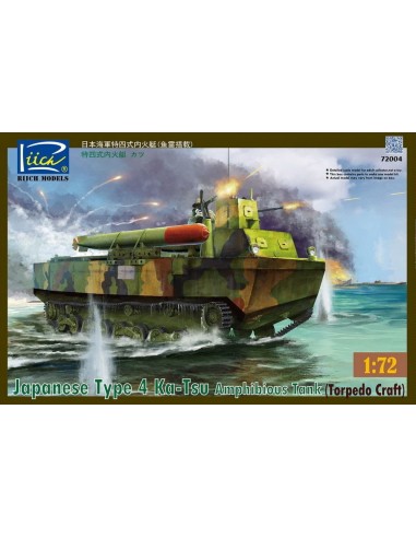 Japanese Type 4 Ka-Tsu Amphibious Tank 