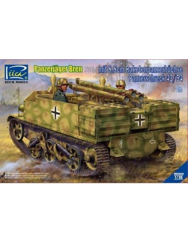 Panzerjäger Bren 731(e)mit 8,8cm Raketen -panzerbüchse Panzerschreck 43/54 