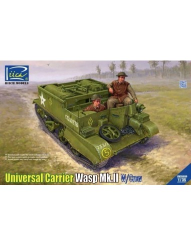 Universal Carrier Wasp Mk.IIC w/Crew are included in the first batch of produ 