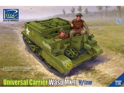 Universal Carrier Wasp Mk.IIC w/Crew are included in the first batch of produ 