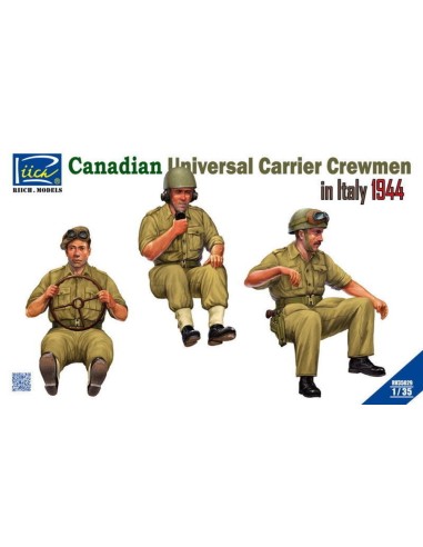 Canadian Universal Carrier Crewmen in Italy 1944 