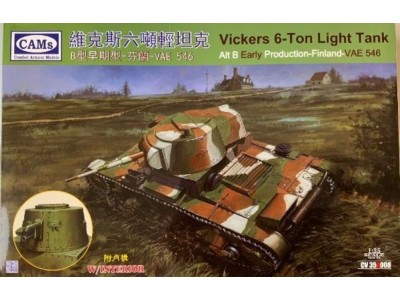 Vickers 6-Ton Light Tank Alt B Early Produktion-Finland-VAE 546 