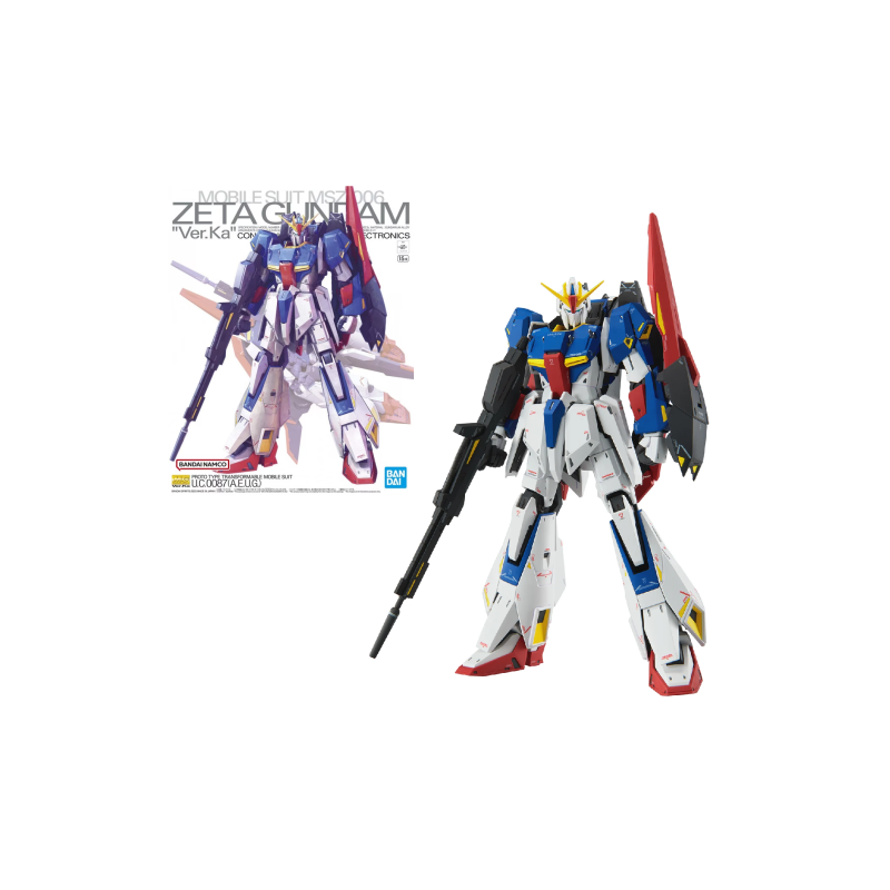 GUNDAM - MG 1/100 ZETA Gundam Ver. Ka - Model Kit