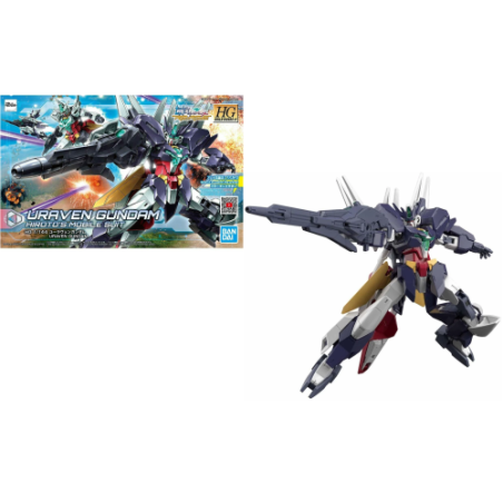 GUNDAM - HGBD:R 1/144 Uraven Gundam Hiroto's Mobile Suit - Model Kit