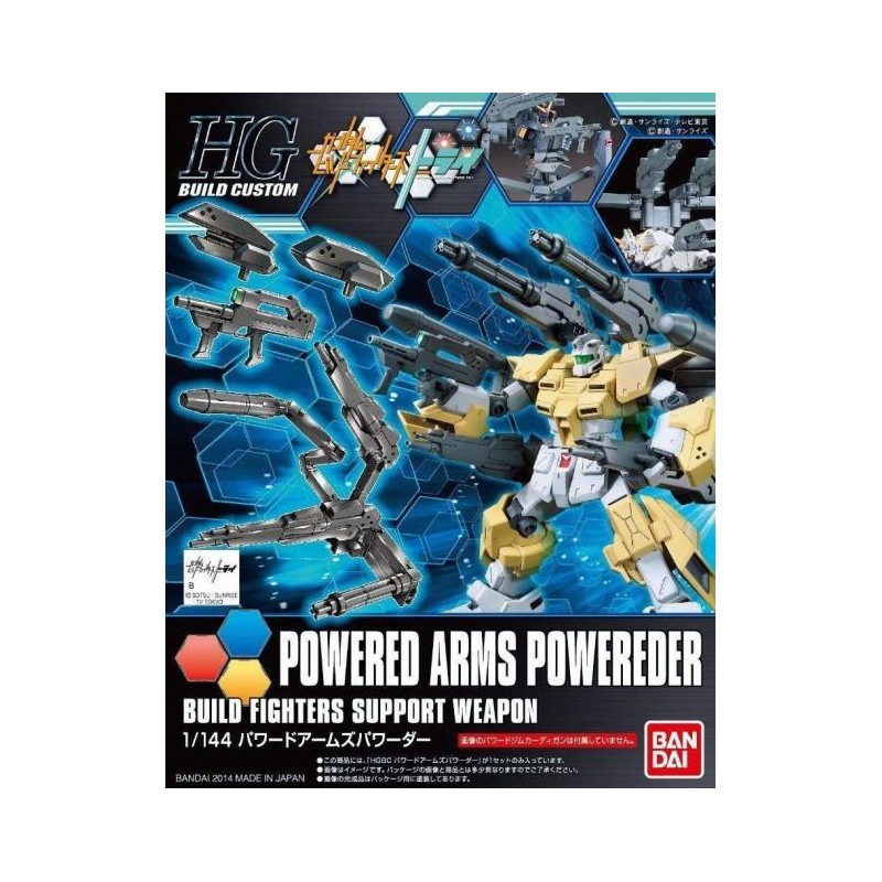 GUNDAM - HGBC 1/144 Powered Arms Powereder - Model Kit