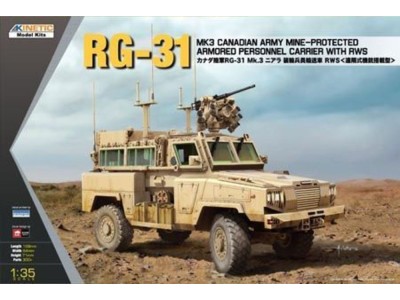 RG-31 MK3 Canada Army W/Crows 