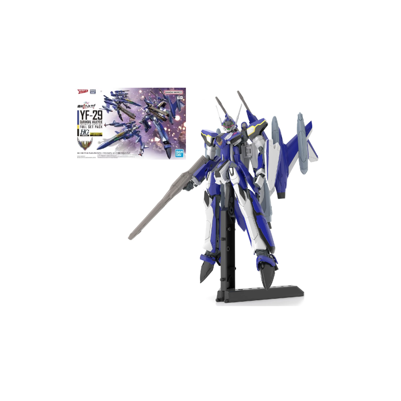 MACROSS - HG 1/100 YF-29 Durandal Valkyrie Full Set - Model Kit