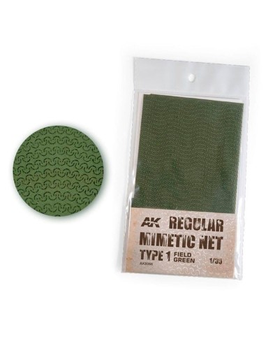 REGULAR CAMOUFLAGE NET Type 1 FIELD GREEN 