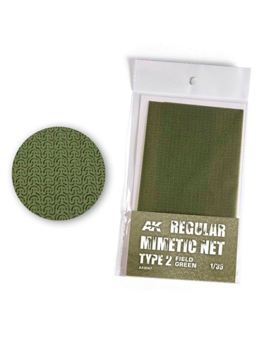 REGULAR CAMOUFLAGE NET Type 2 FIELD GREEN 