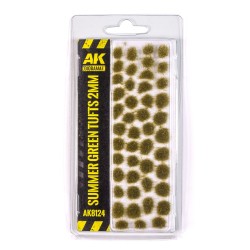 Summer green tufts 2mm  2