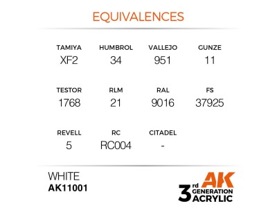 White 17ml 