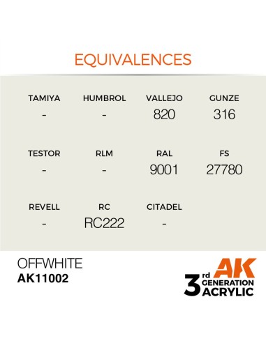 Offwhite 17ml 