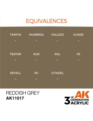 Reddish Grey 17ml 