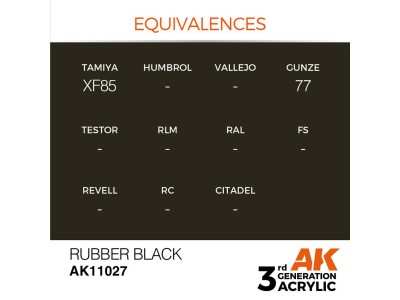 Rubber Black 17ml 