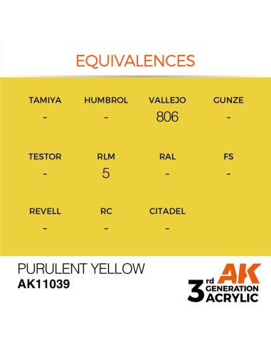 Purulent Yellow 17ml 