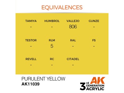 Purulent Yellow 17ml 