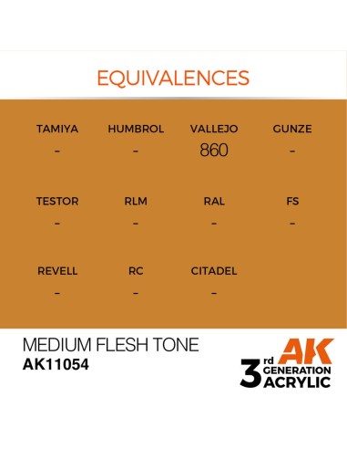 Medium Flesh Tone 17ml 