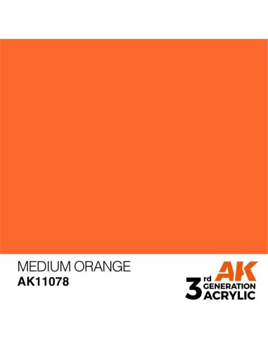 Medium Orange 17ml 
