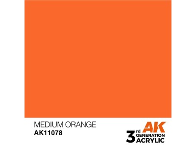 Medium Orange 17ml 