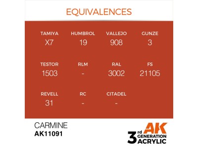 Carmine 17ml 