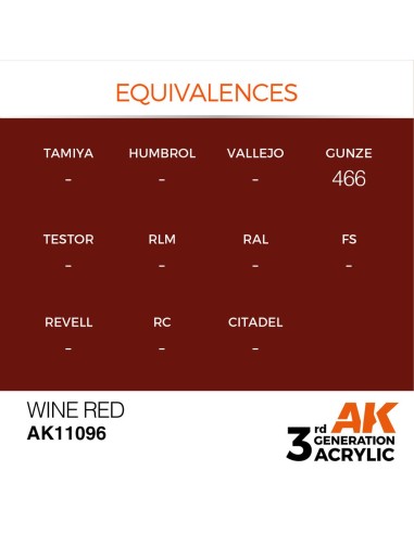 Wine Red 17ml 