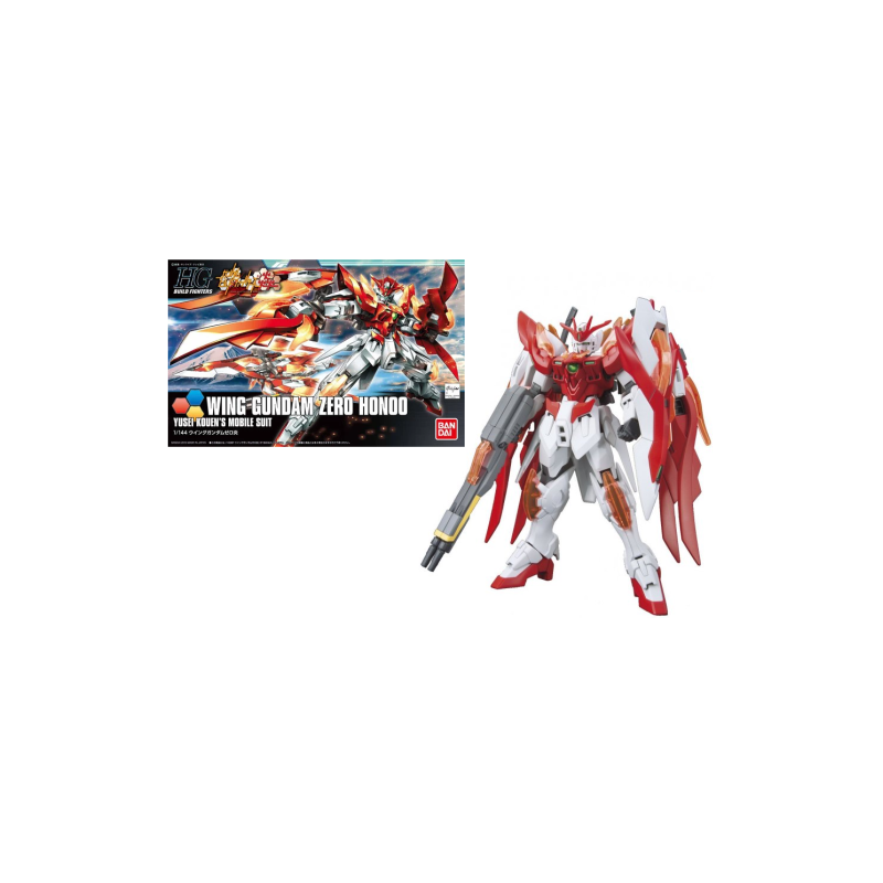 GUNDAM - HGBF Wing Gundam Zero Honoo 1/144 - Model Kit