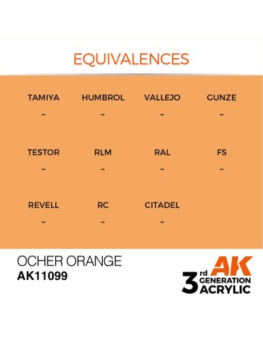 Ocher Orange 17ml 