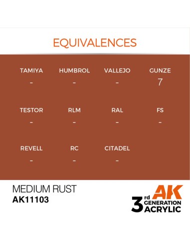 Medium Rust 17ml 