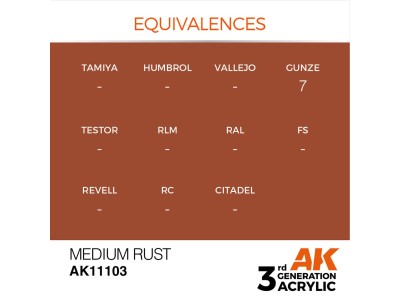 Medium Rust 17ml 