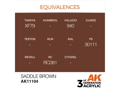 Saddle Brown 17ml 