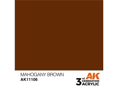 Mahogany Brown 17ml 