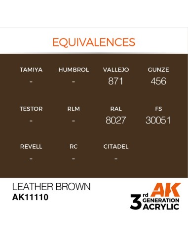 Leather Brown 17ml 