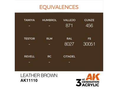 Leather Brown 17ml 