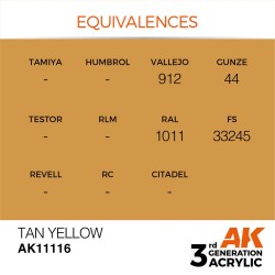 Tan Yellow 17ml 