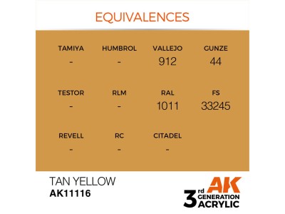Tan Yellow 17ml 