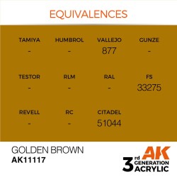 Golden Brown 17ml 