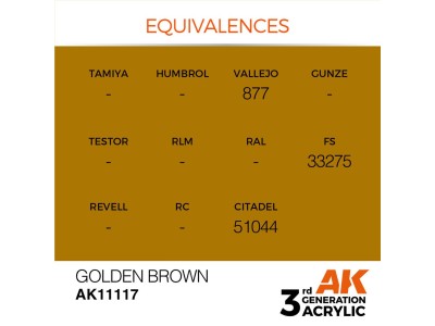 Golden Brown 17ml 
