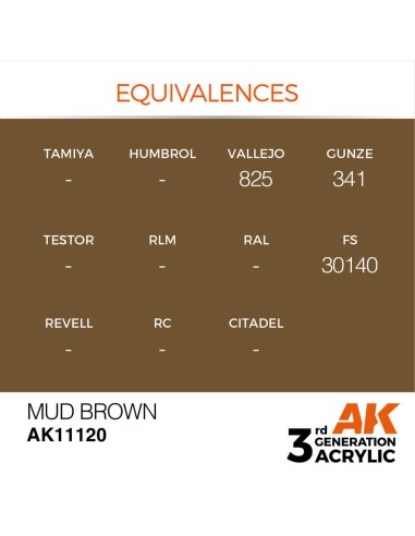 Mud Brown 17ml 