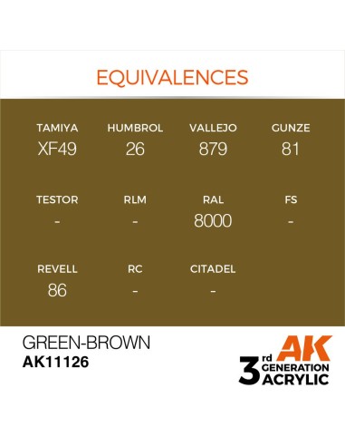 Green-Brown 17ml 