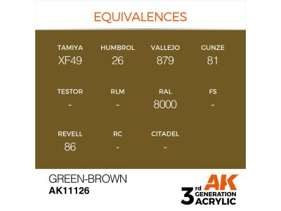 Green-Brown 17ml 