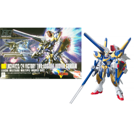 GUNDAM - HGUC 1/144 V2 Assault Buster Gundam - Model Kit