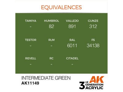 Intermediate Green 17ml 