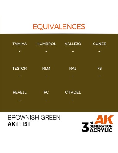 Brownish Green 17ml 