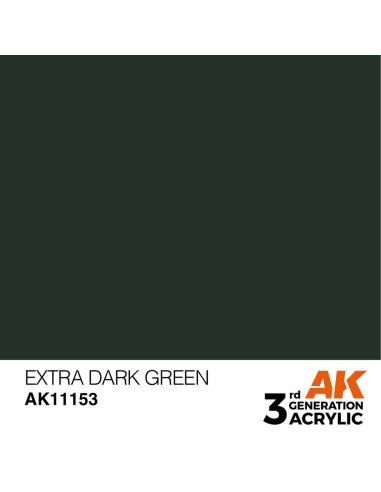 Extra Dark Green 17ml 
