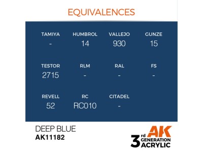Deep Blue 17ml 