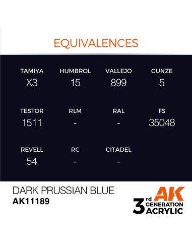 Dark Prussian Blue 17ml 
